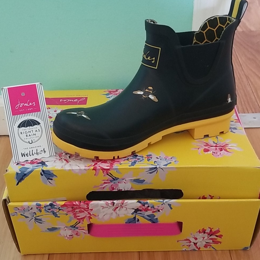 Joules bees rainboot
